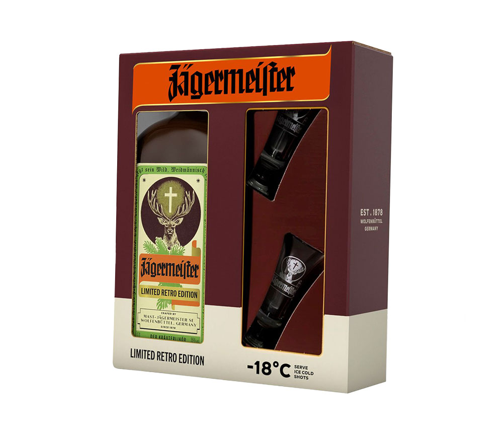 Liqueur "Jagermeister Retro" 700ml