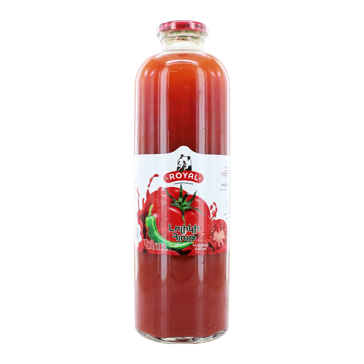 Hot tomato յuice "Royal" 1l
