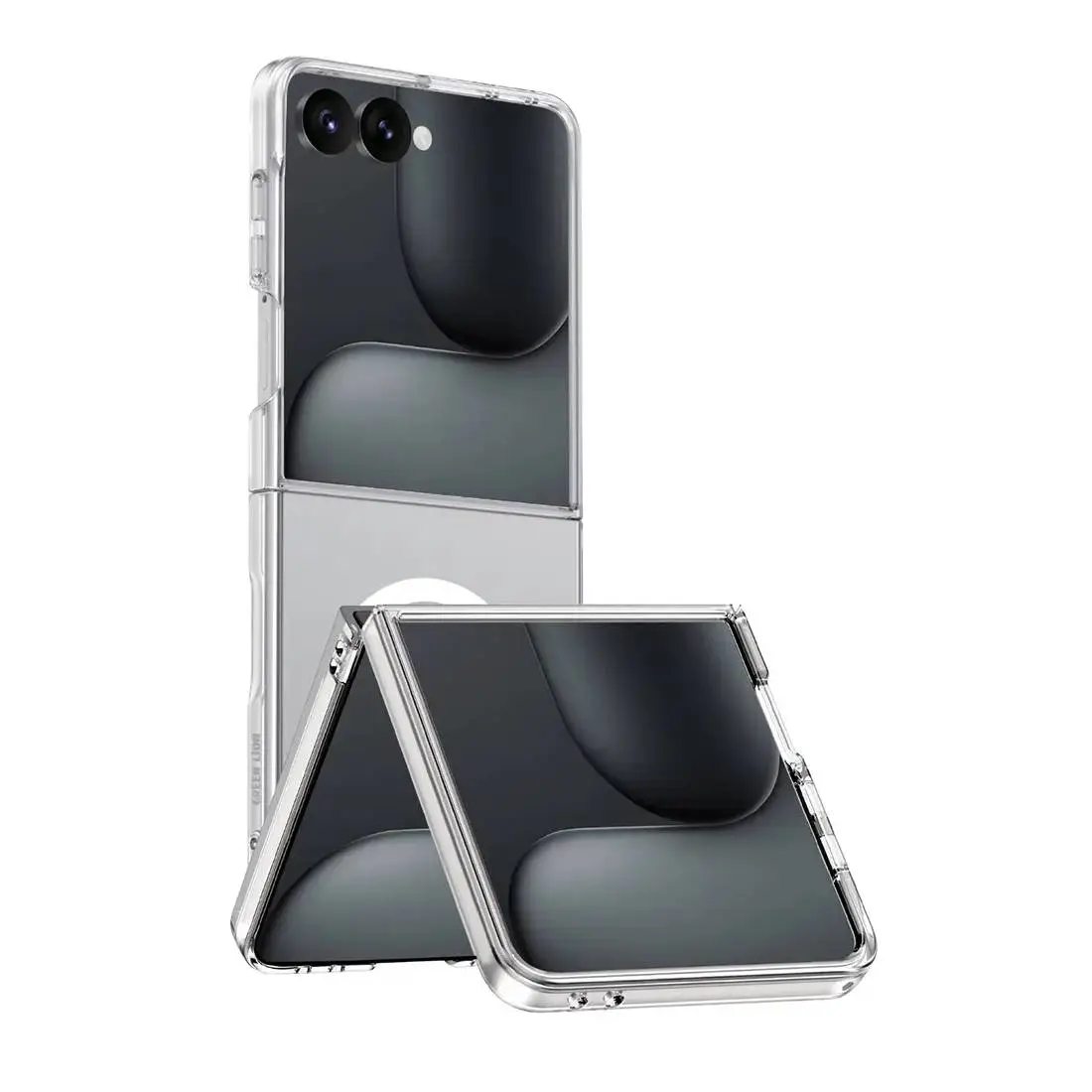 Պատյան Samsung Galaxy Z Flip8 Green Lion Magsafe Delgado PC Clear