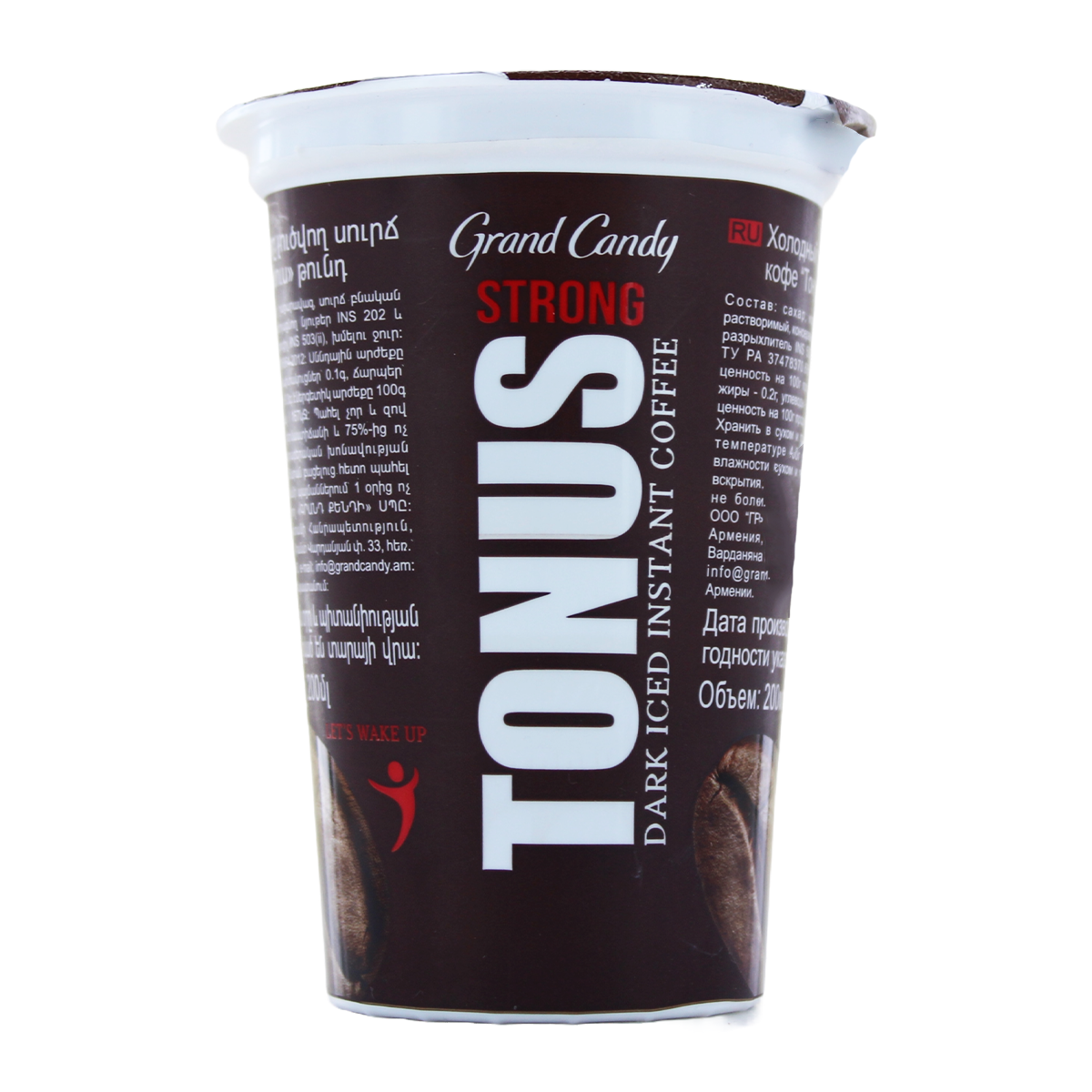 Ice coffee "Grand Candy Tonus" 200ml

