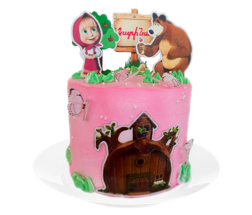 Masha Bear Cake | Designer Cake | Yummy cake