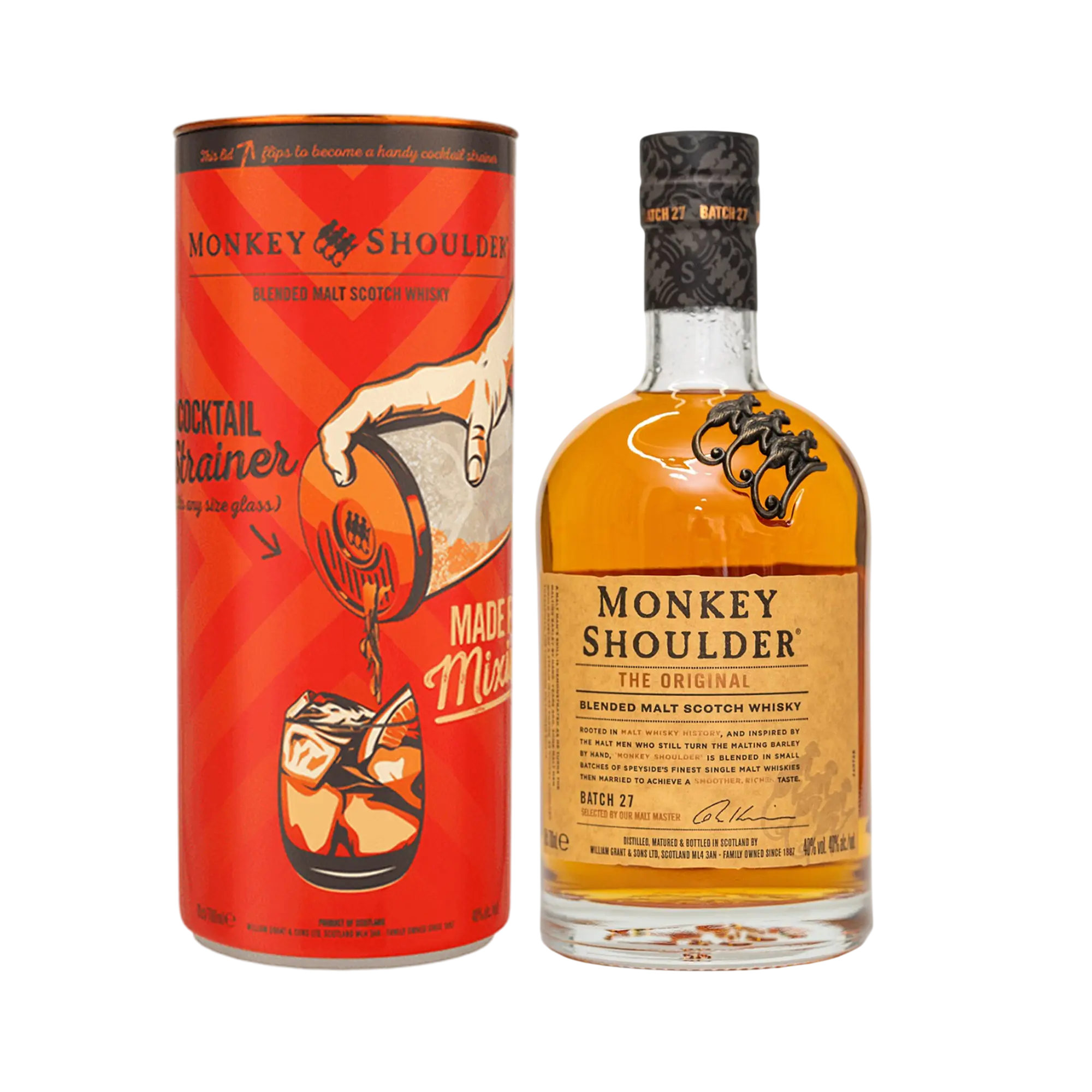 Виски Monkey Shoulder ж/к 0.7л