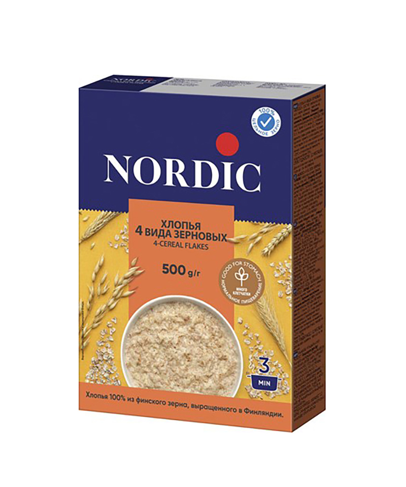Cereal flakes "Nordic" 500g
