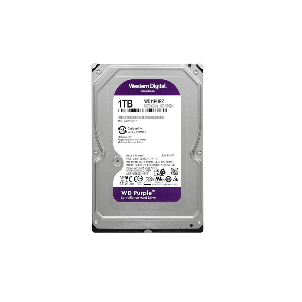 Կոշտ սկավառակ 1TB Western Digital WD11PURZ