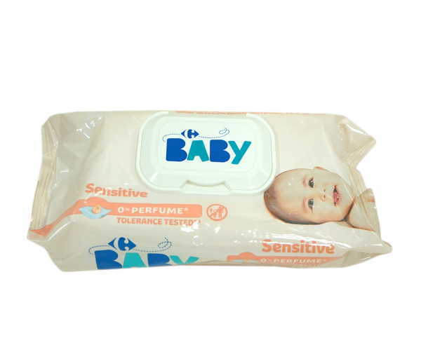Carrefour Baby Wet Wipes Sensitive skin x72