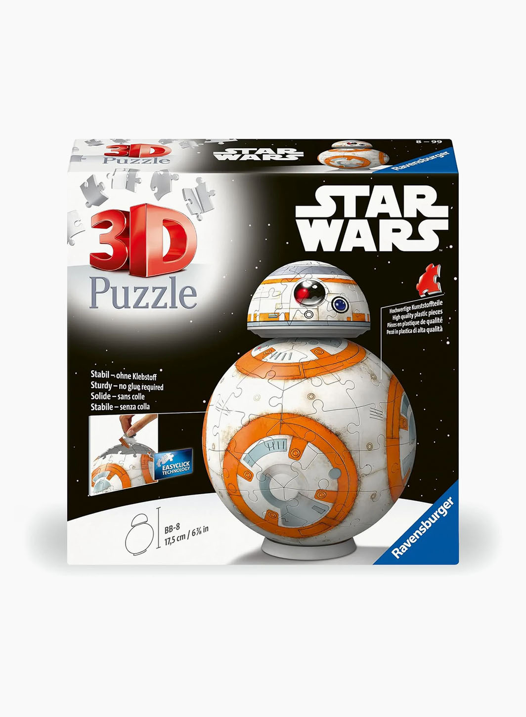 Ravensburger Փազլ 3D «Vehicle Star Wars BB8» 99 կտ․
