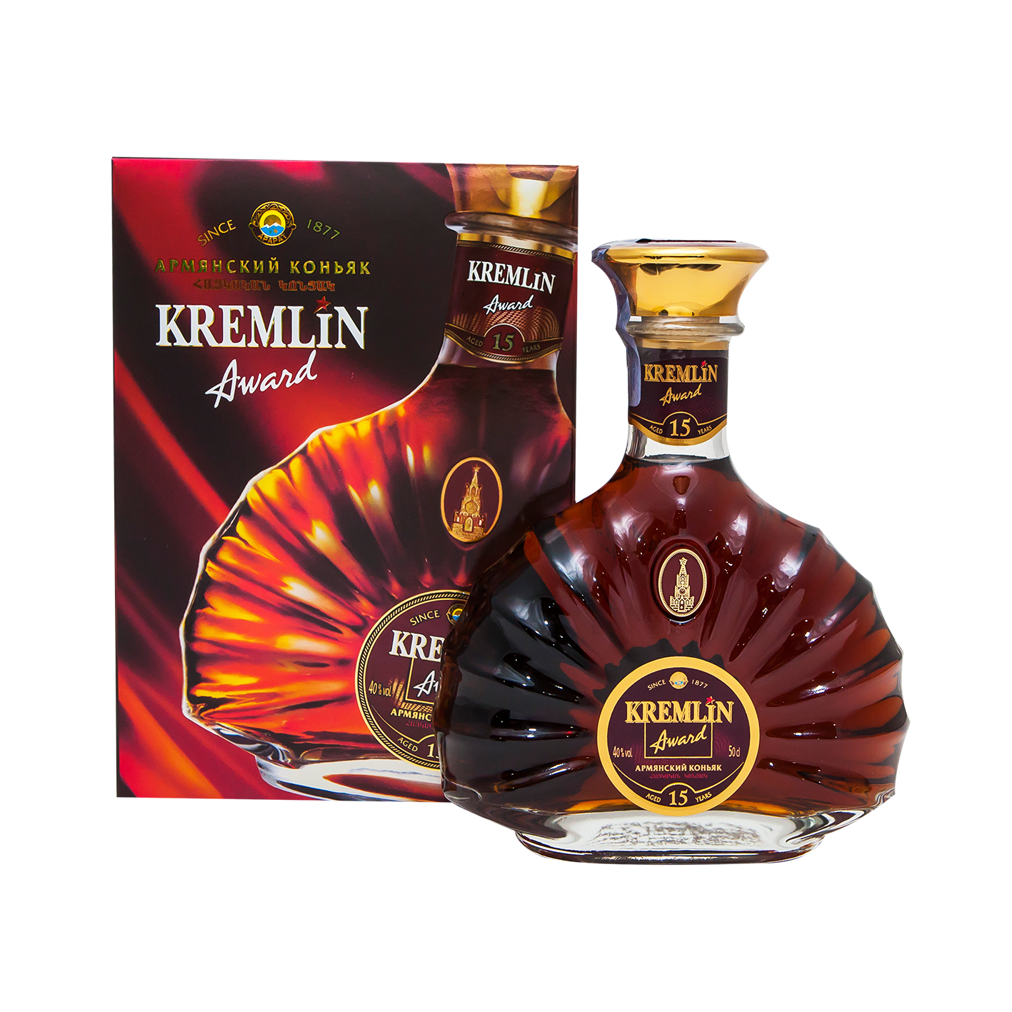 Cognac "Kremlin Award" 15y (box) 0.5l