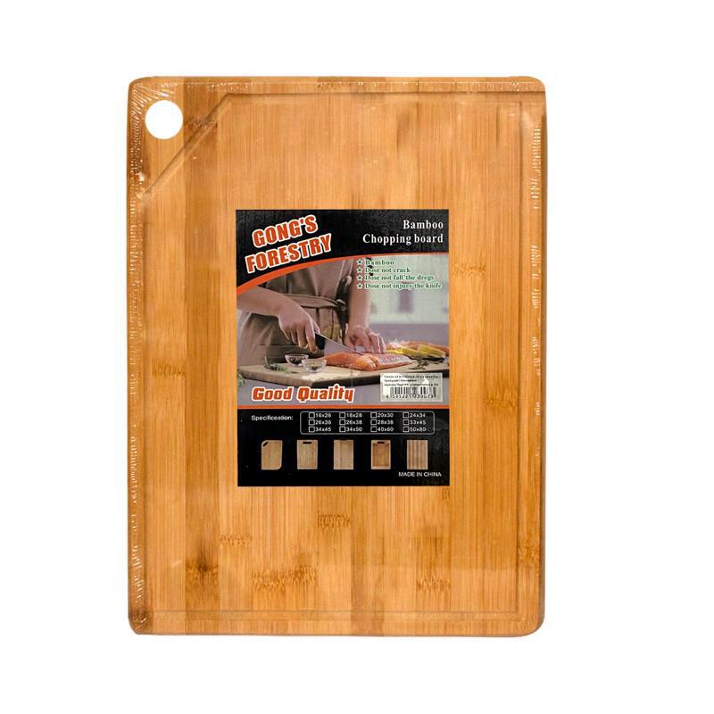 Կտրատելու տախտակ բամբուկ, ուղղանկյուն 38x28սմ