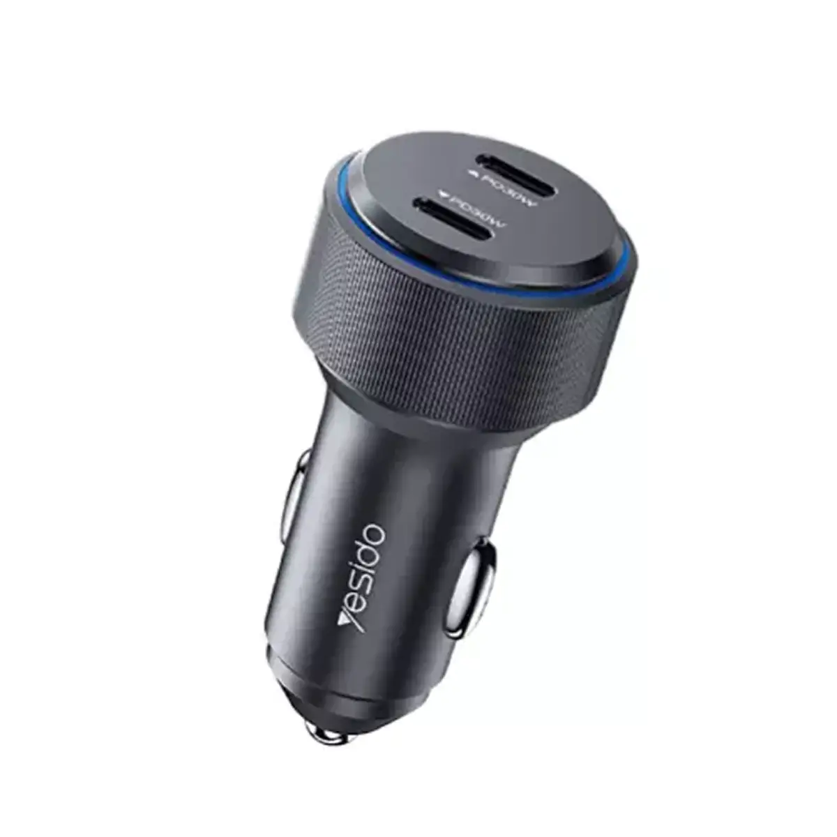 Մեքենայի լիցքավորիչ Yesido Y48 60W Dual Output USB-C