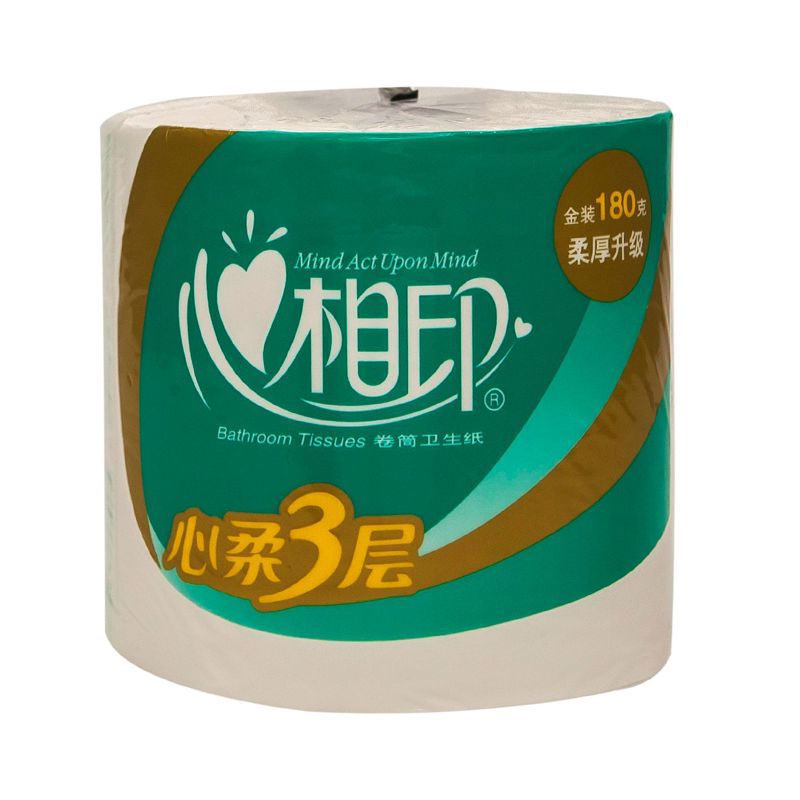 Toilet paper "Hengan" green 3ply 1pc