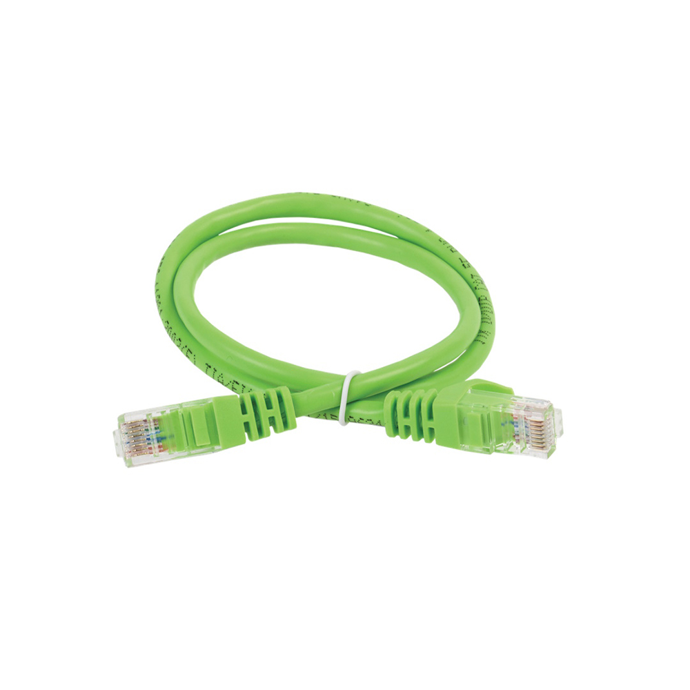Ցանցային մալուխ ծայրակալով ITK 1m LSZH PC02-C5EUL-1M Green