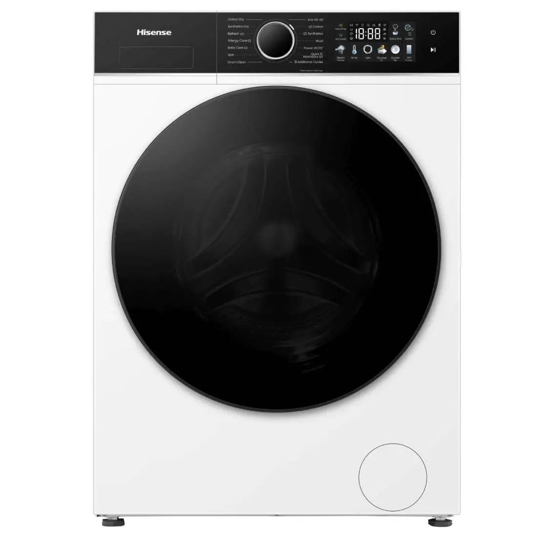 Լվացքի մեքենա և չորանոց Hisense WD5I1245BWR 12կգ