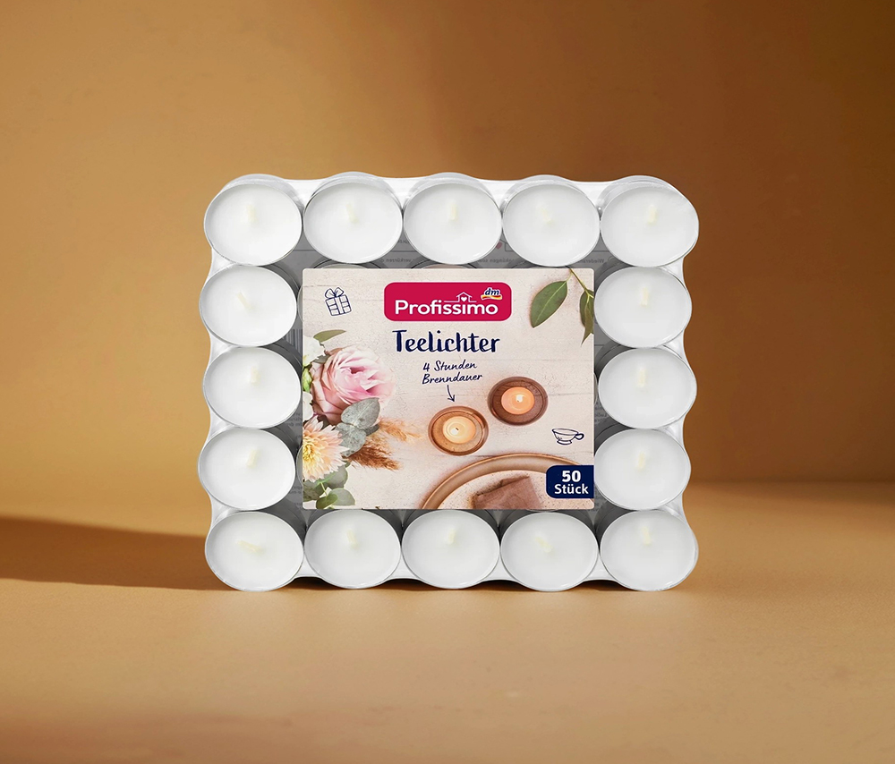 PROFISSIMO СВЕЧИ-ТАБЛЕТКИ, 50 ШТ