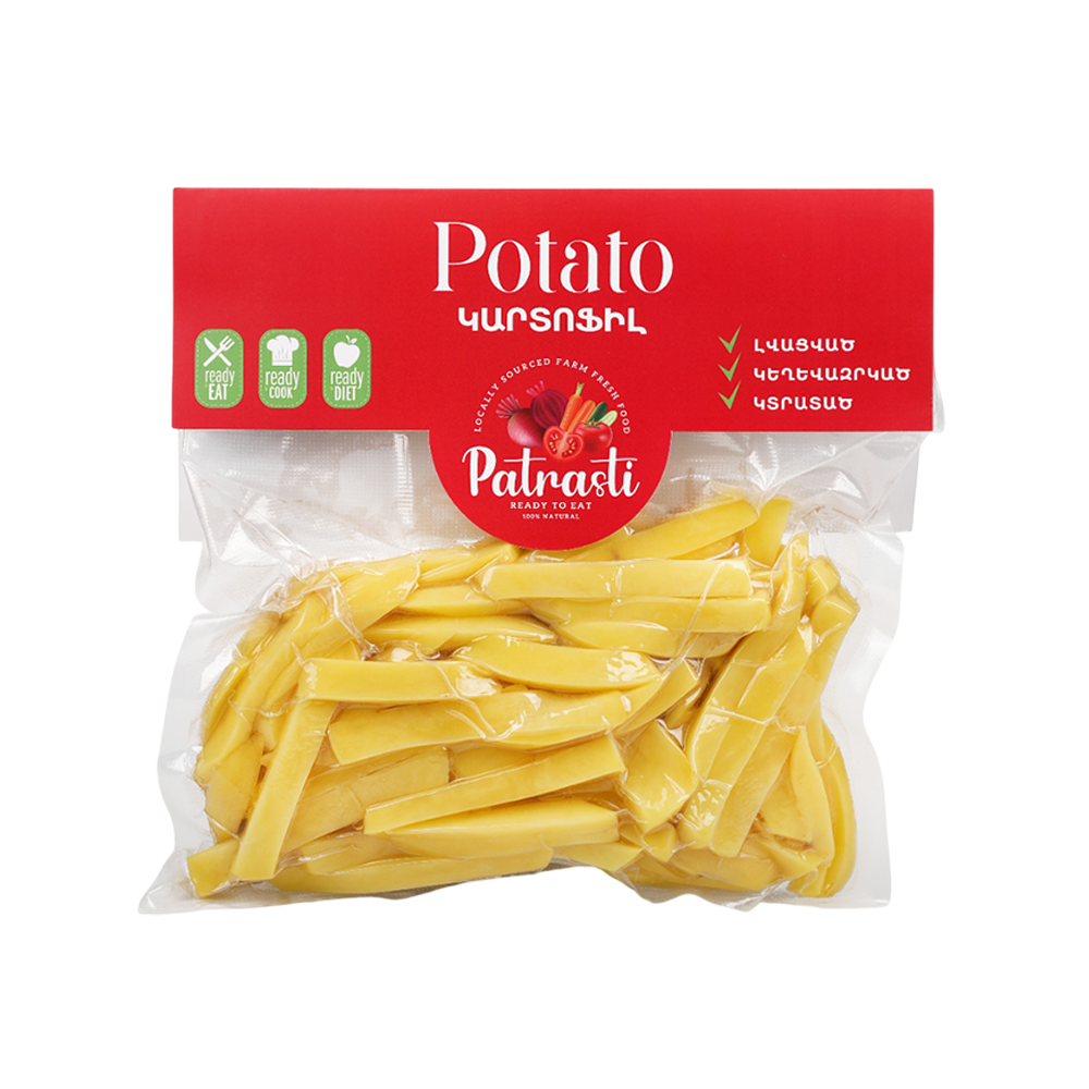 Картофель Patrasti нарезанный 500г