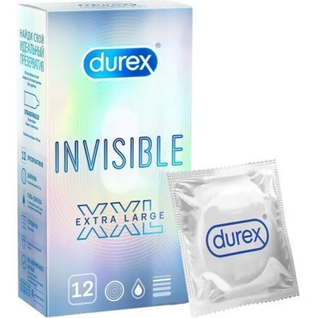 Condom Durex Invisible XXL N12