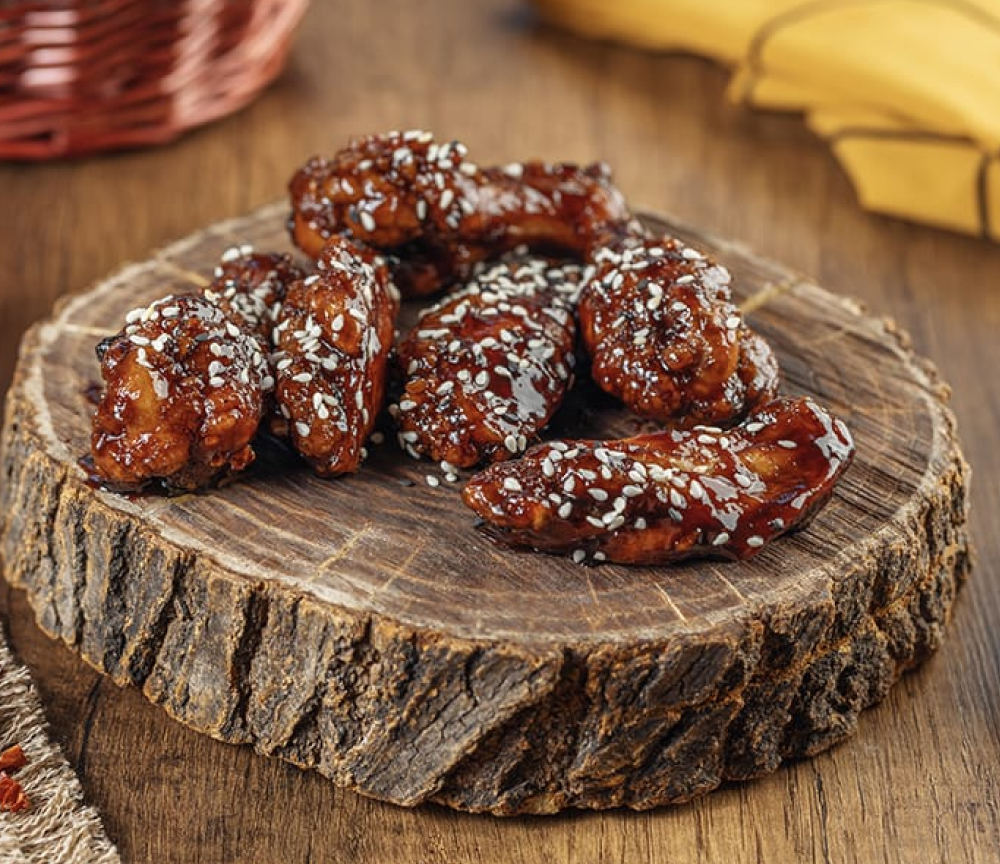 Chicken New Tao with pineapple