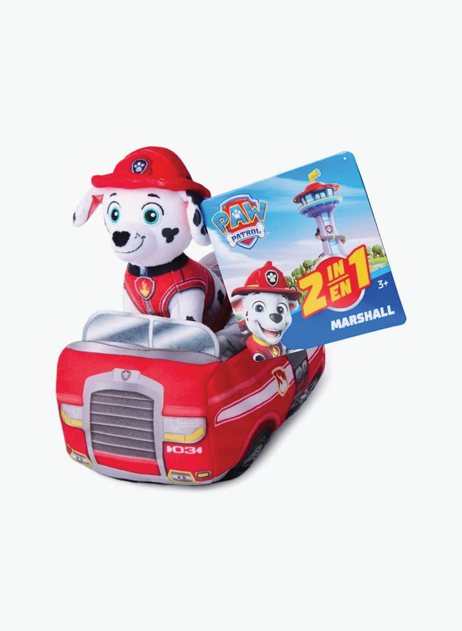Spin Master Փափուկ խաղալիքների հավաքածու 2-ը 1-ում Paw Patrol «Մարշալ»