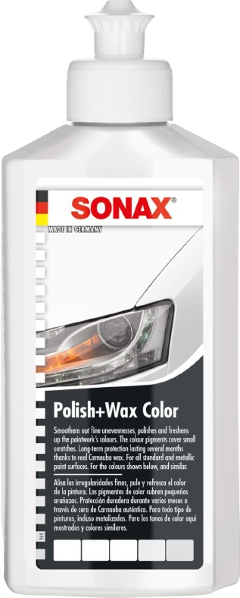 "SONAX" Polish & Wax Color Nano Pro White 250ml