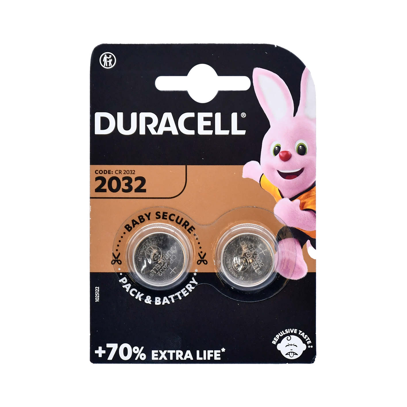 Batteries "Duracell" DL/CR2032 3V 2pcs