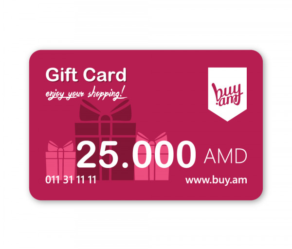 Gift card 25000 AMD