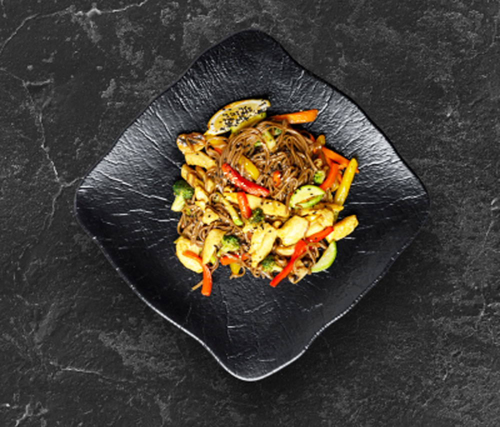 Սոբա հավի մսով