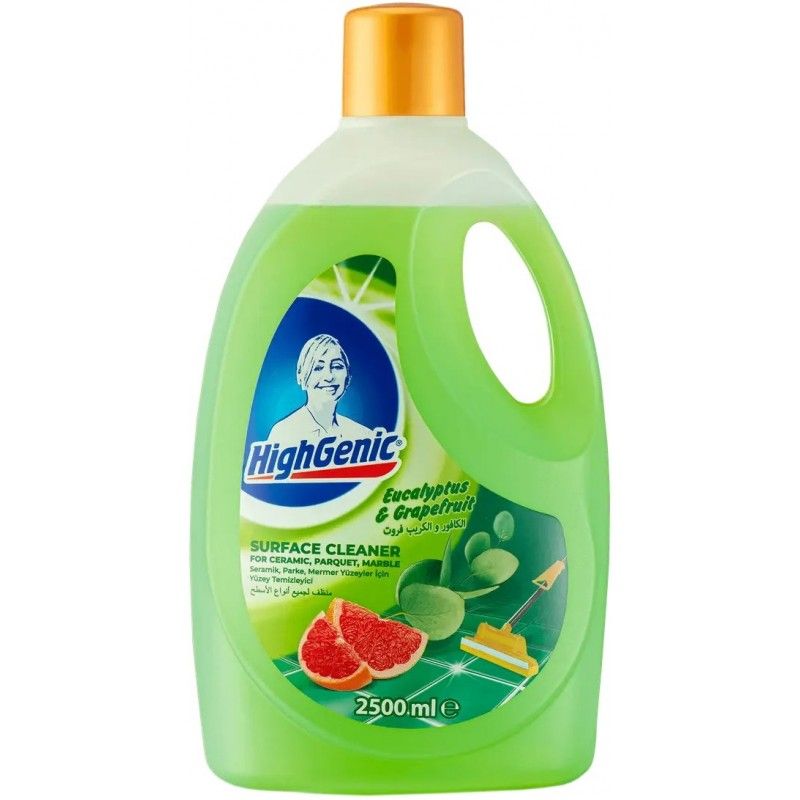 Highgenic Հատակ մաքրող միջոց էվկալիպտ և գրեյպֆրուտ 2500 մլ