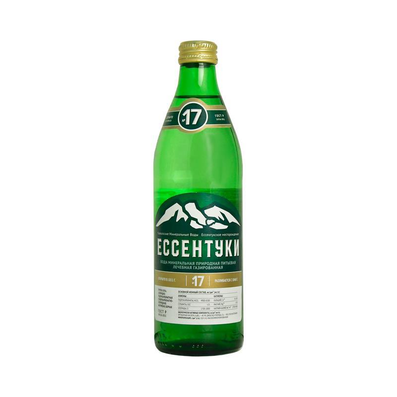 Mineral water "Essentuki" 17 g/b 0.45l