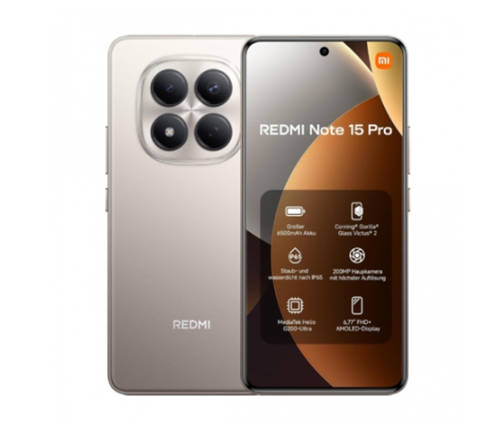 Բջջային հեռախոս Xiaomi Redmi Note 15 Pro 8GB/256GB Titanium