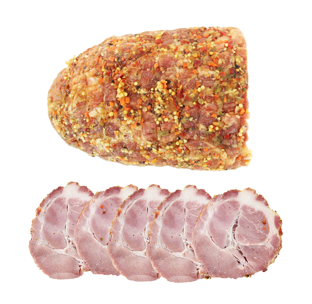 Свиная шейка со специями, изготовленная из свежего мяса "SAS Product" 