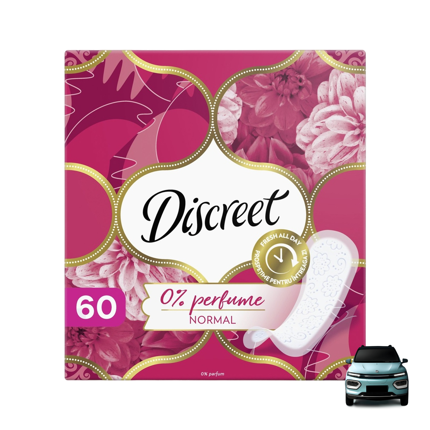 Daily pads "Discreet" Normal 60pcs