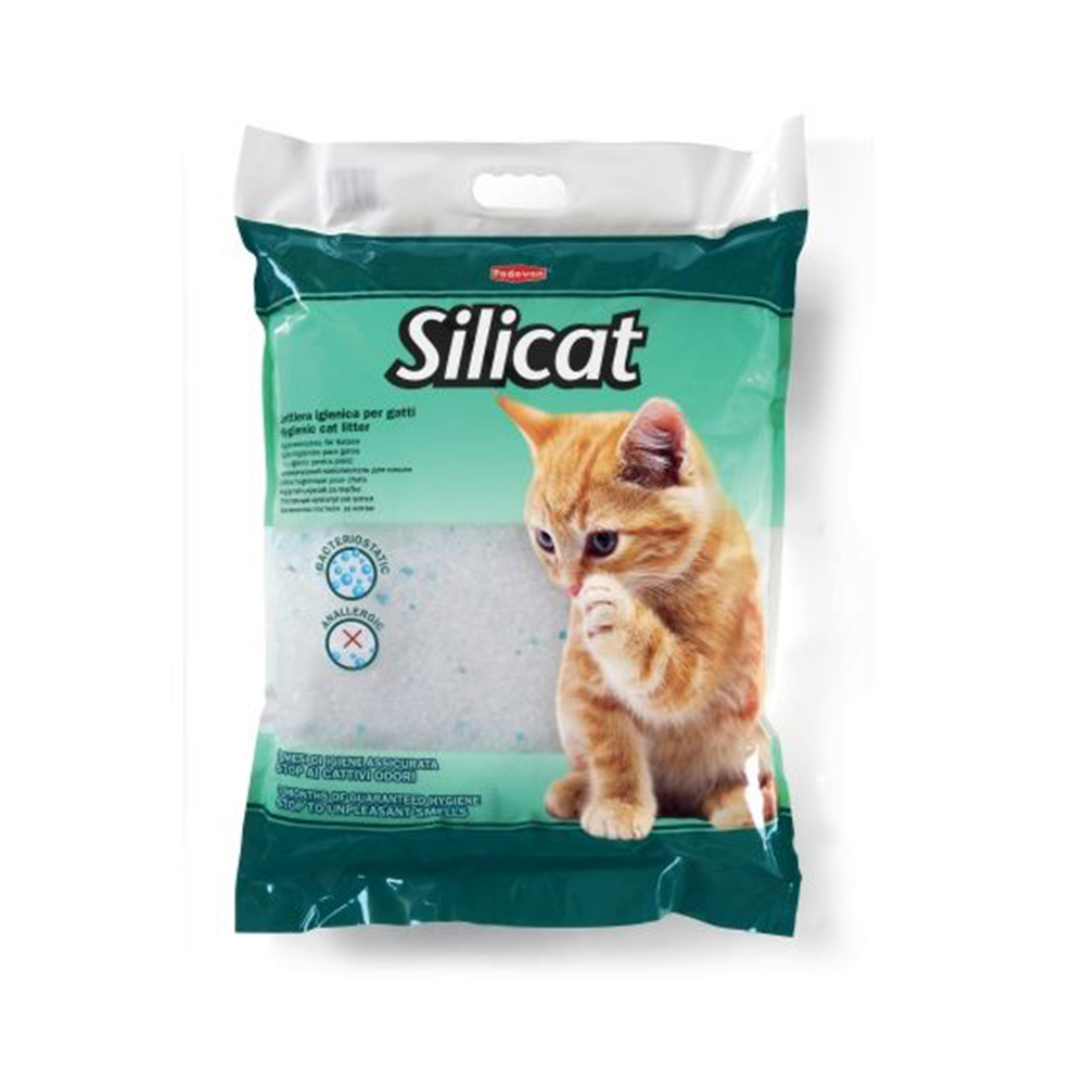 Կատվի լցանյութ SILICAT 16 lt