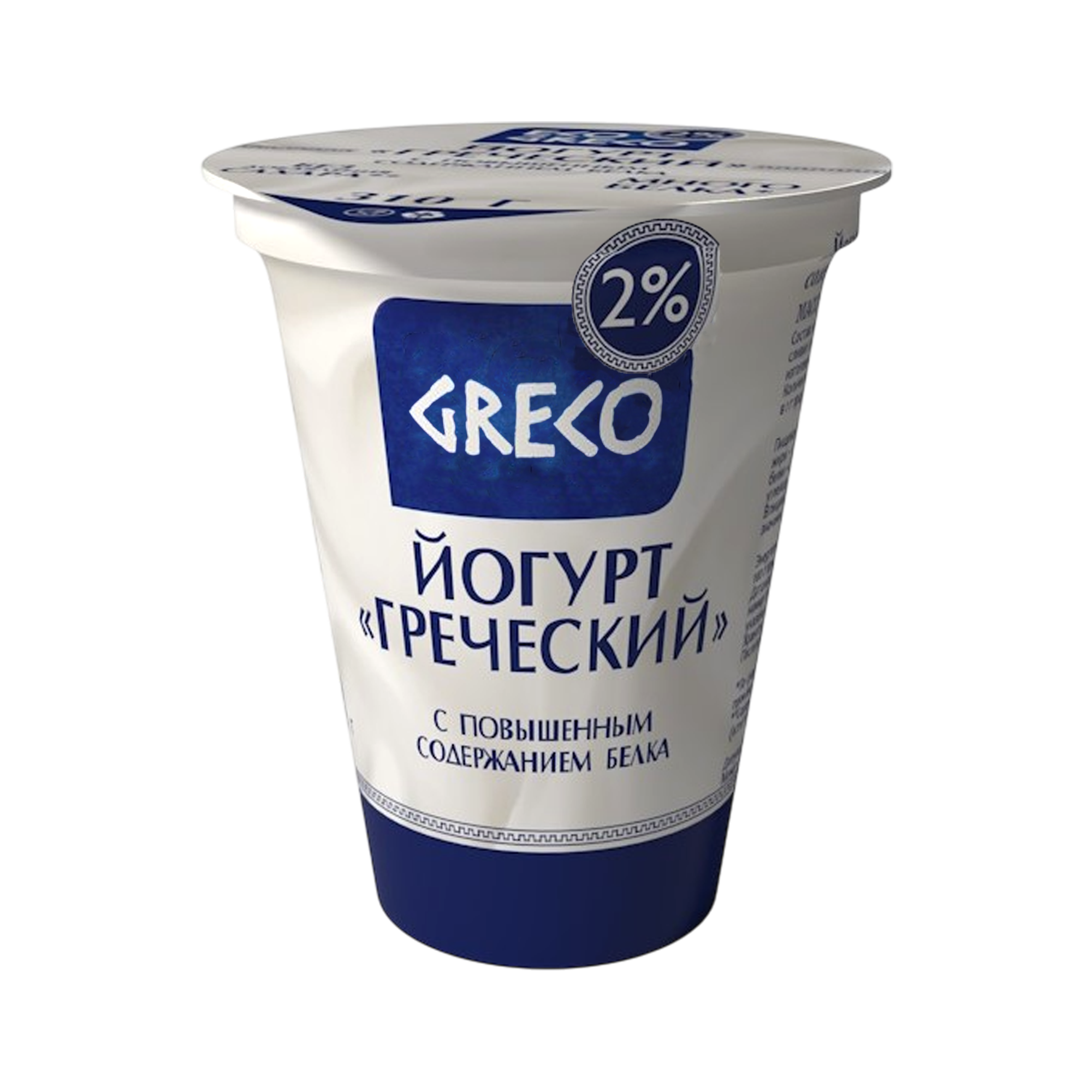 Յոգուրտ հունական «Գրեկո» ա/շ 2% 310գր - արագ առաքում Երևանում