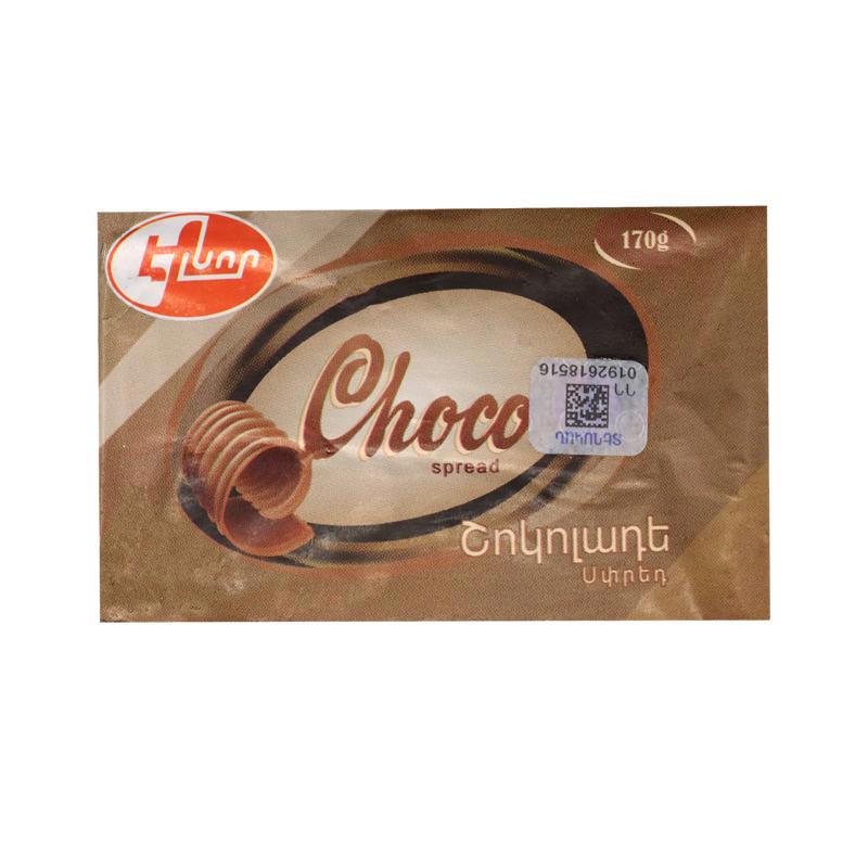 Chocolate spread "Elnor" 62% 170g