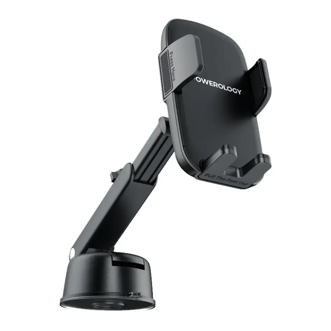 Հենակ մեքենայի Powerology Raven Auto-Clamping Car Phone Mount