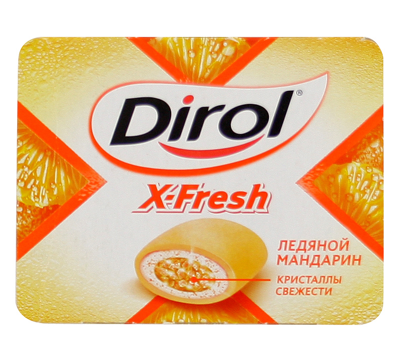 Մաստակ «Dirol X-Fresh» 18գ Մանդարին