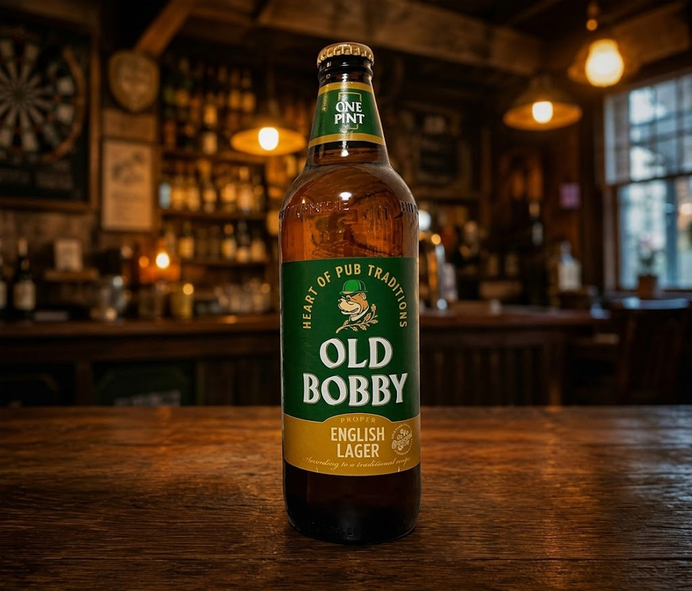 Անգլիական Լագեր «Old  Bobby» 0.568լ