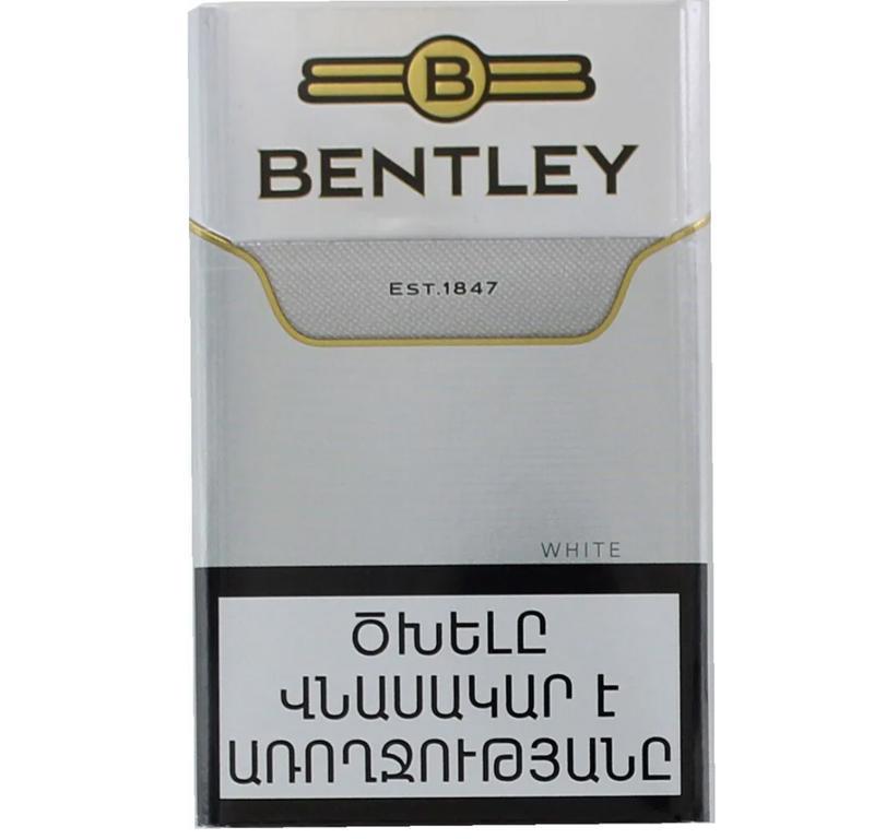 Cigarettes Bentley white