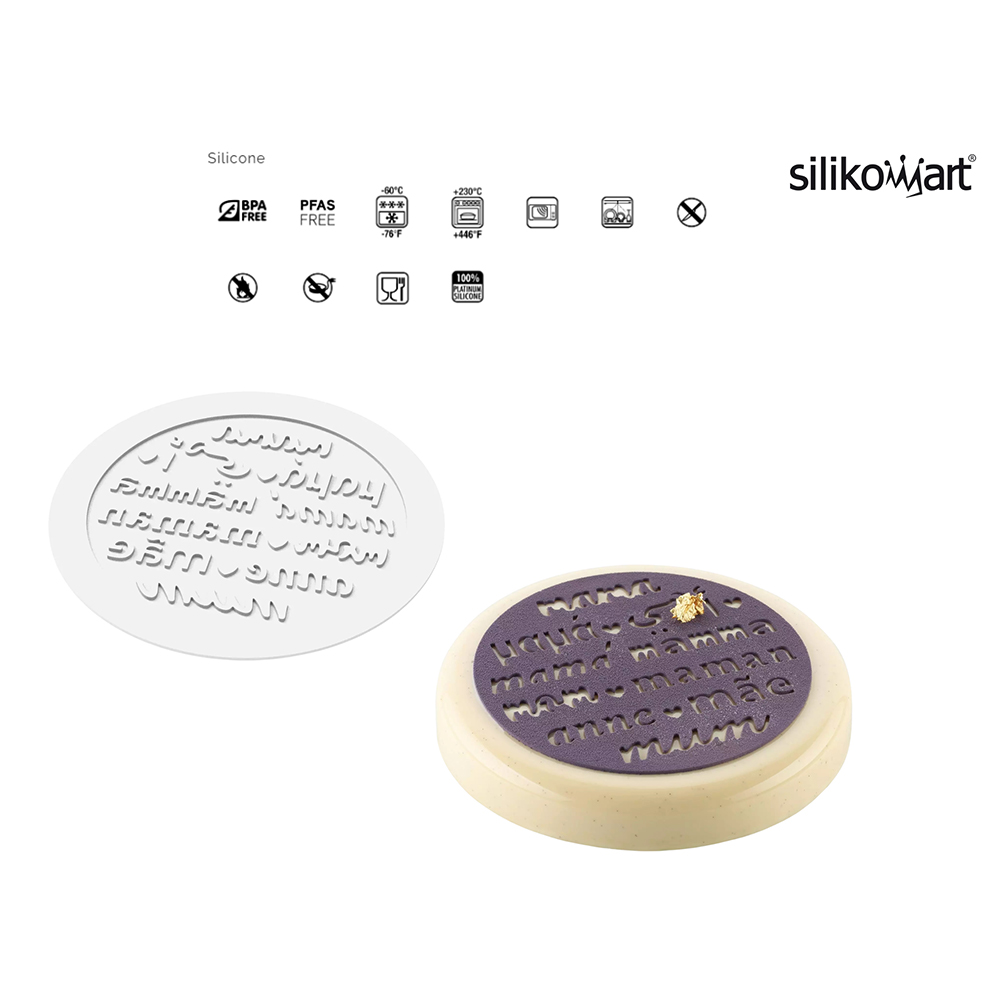 Սիլիկոնե գորգիկ Mum Decor TD12 Ø145 H 2մմ White