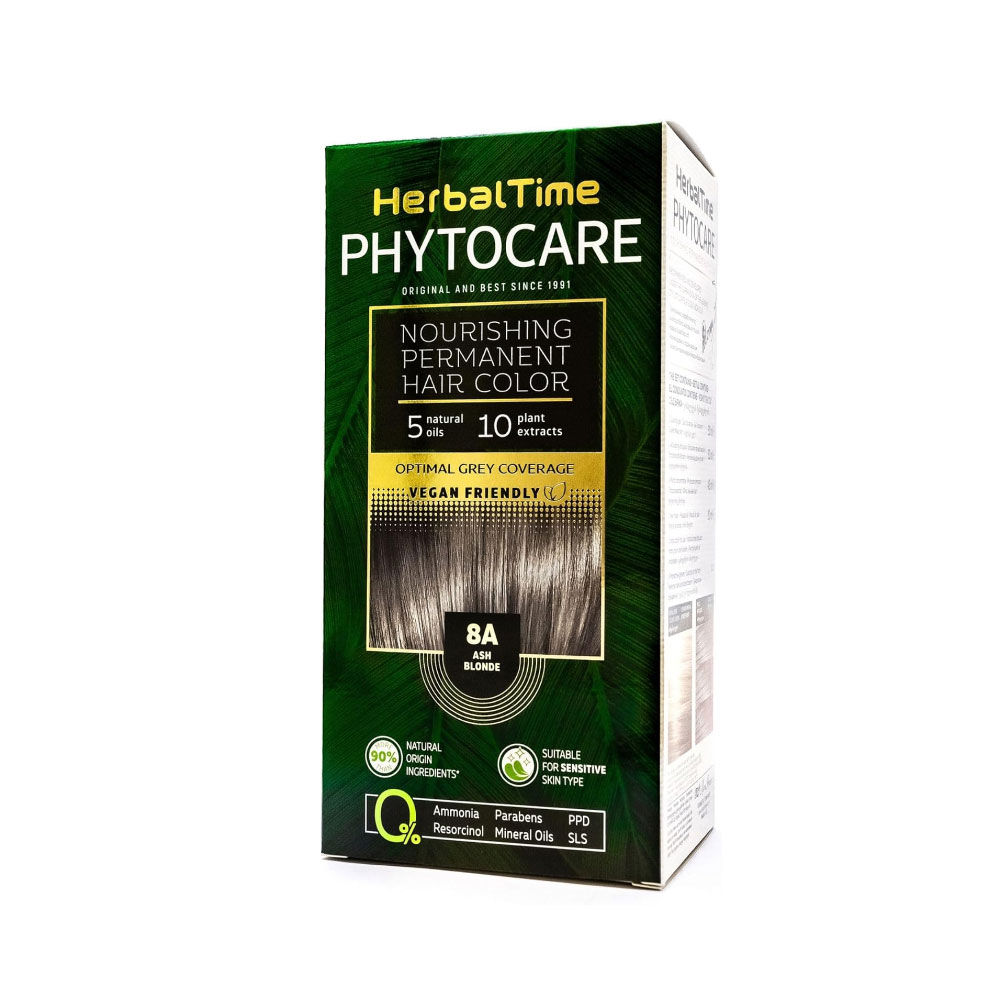 Մազերի ներկ "PHYTOCARE" 8A Մոխրագույն շիկահեր