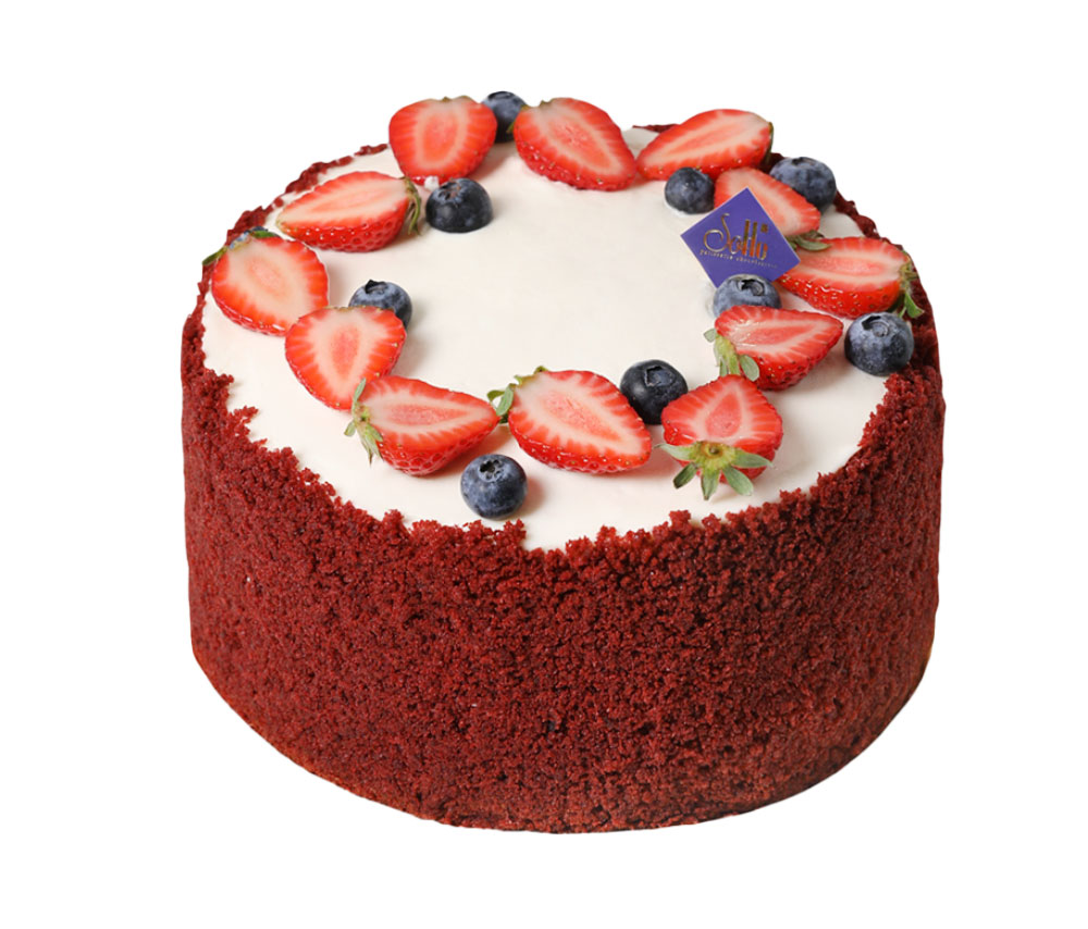 Whole Cake Red Velvet Berries small