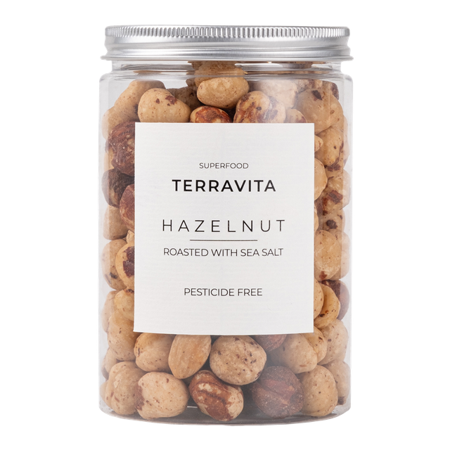 Տերավիտա բոված պնդուկ ծովի աղով 200գ