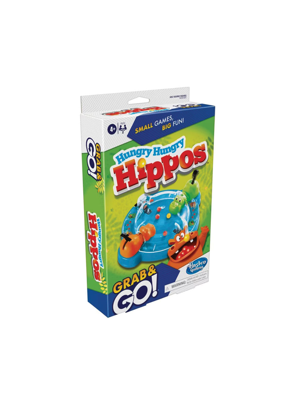 Hasbro Board game Grab and Go "Hungry Hungry Hippos"