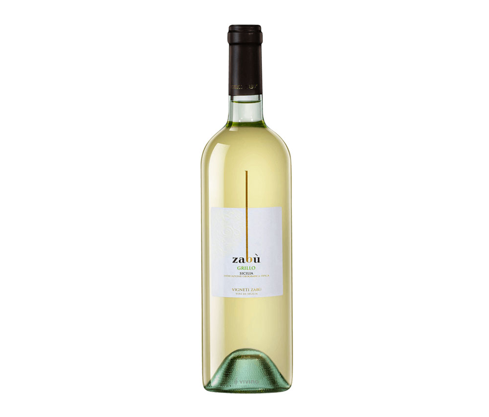 VIGNETI ZABU Grillo, սպիտակ գինի 0.75լ