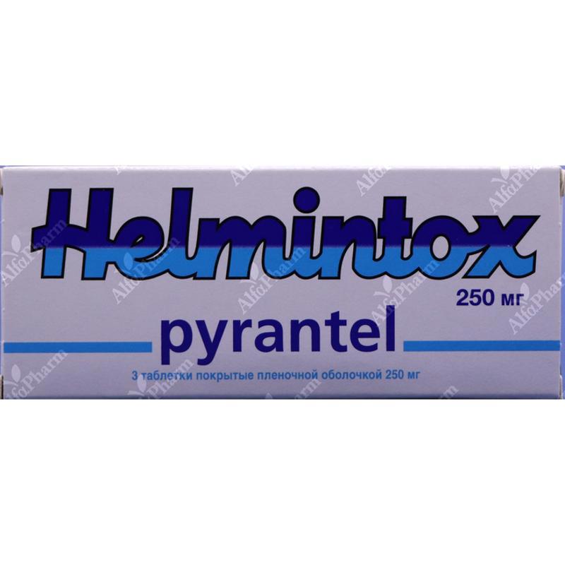 Helmintox coated tablets 250mg x3