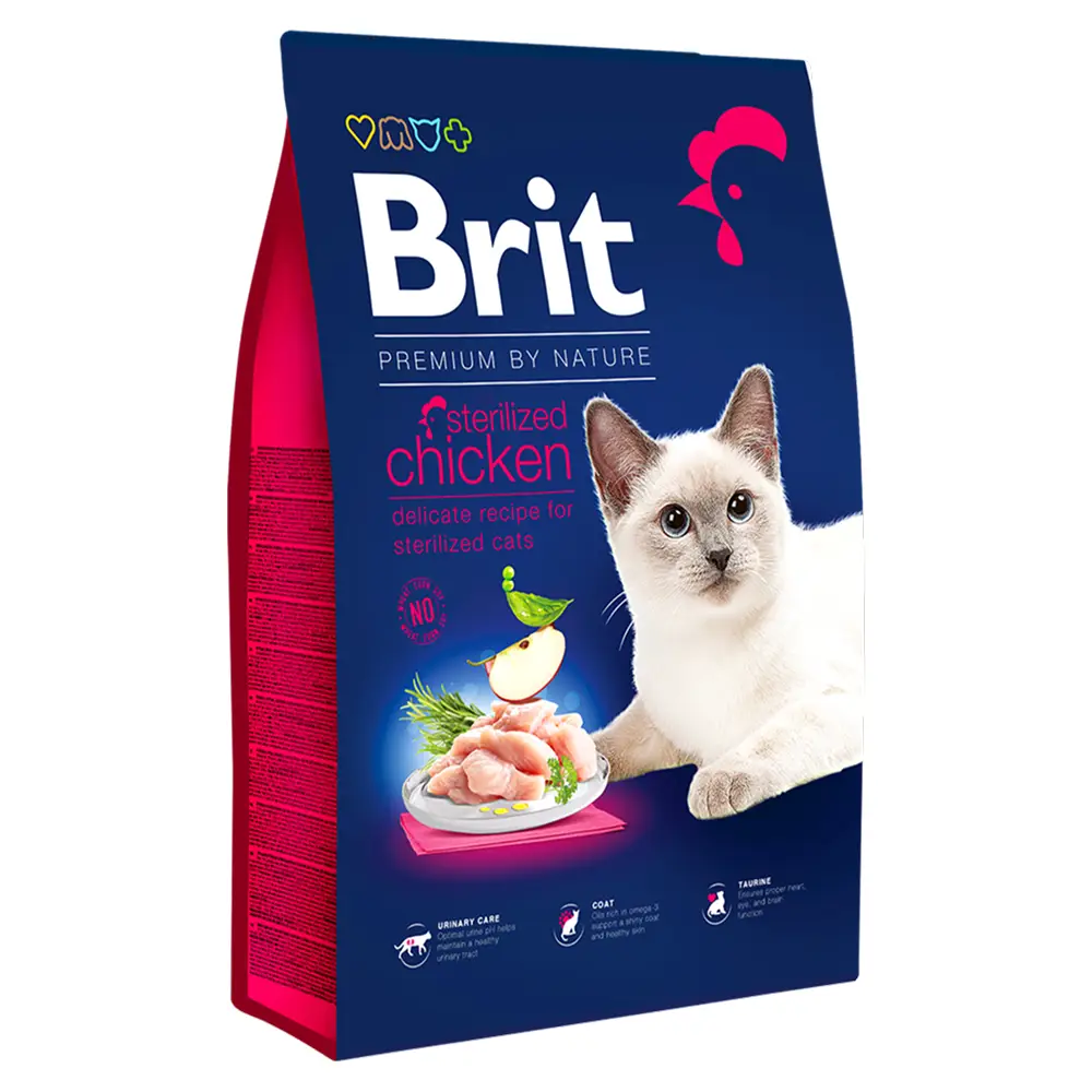 Brit պրեմիում / Brit premium sterilized cat chicken 8կգ