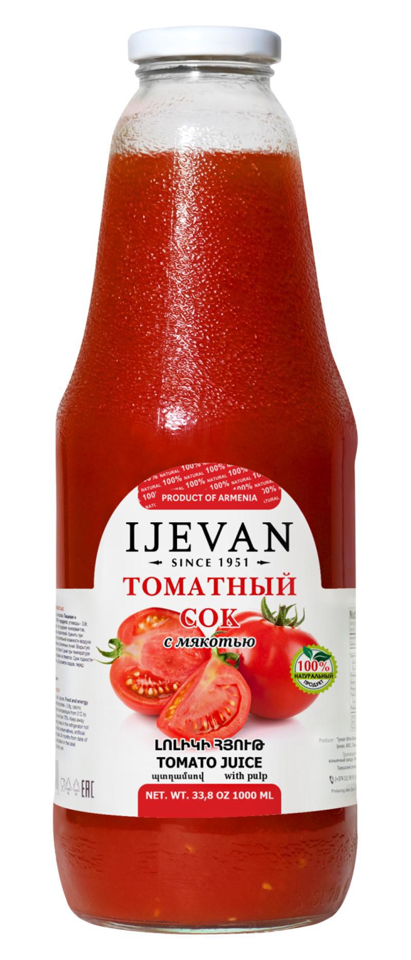 Tomato juice "Ijevan" 1l