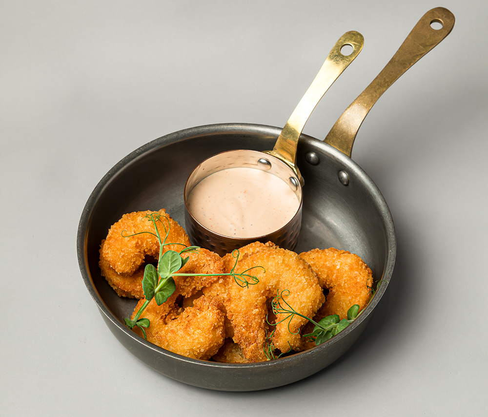 Креветки темпура