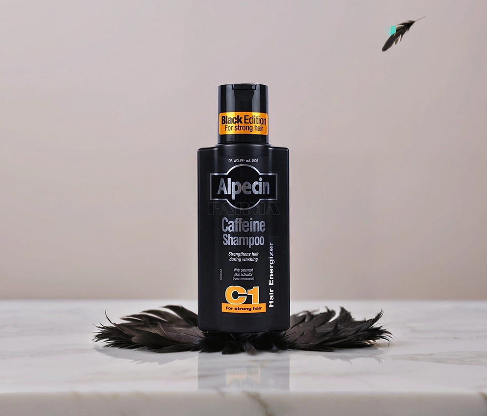 Alpecin Coffein Shampoo Black Edition C1, 250 ml