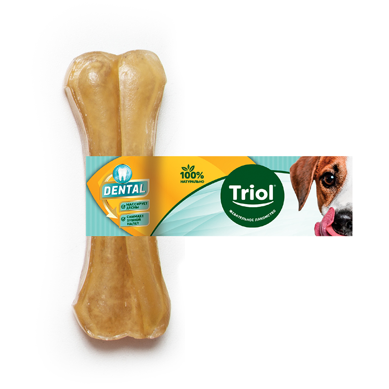 Triol DENTAL Ծամող ոսկոր 7.5 սմ, 20 գ (1 հատ)