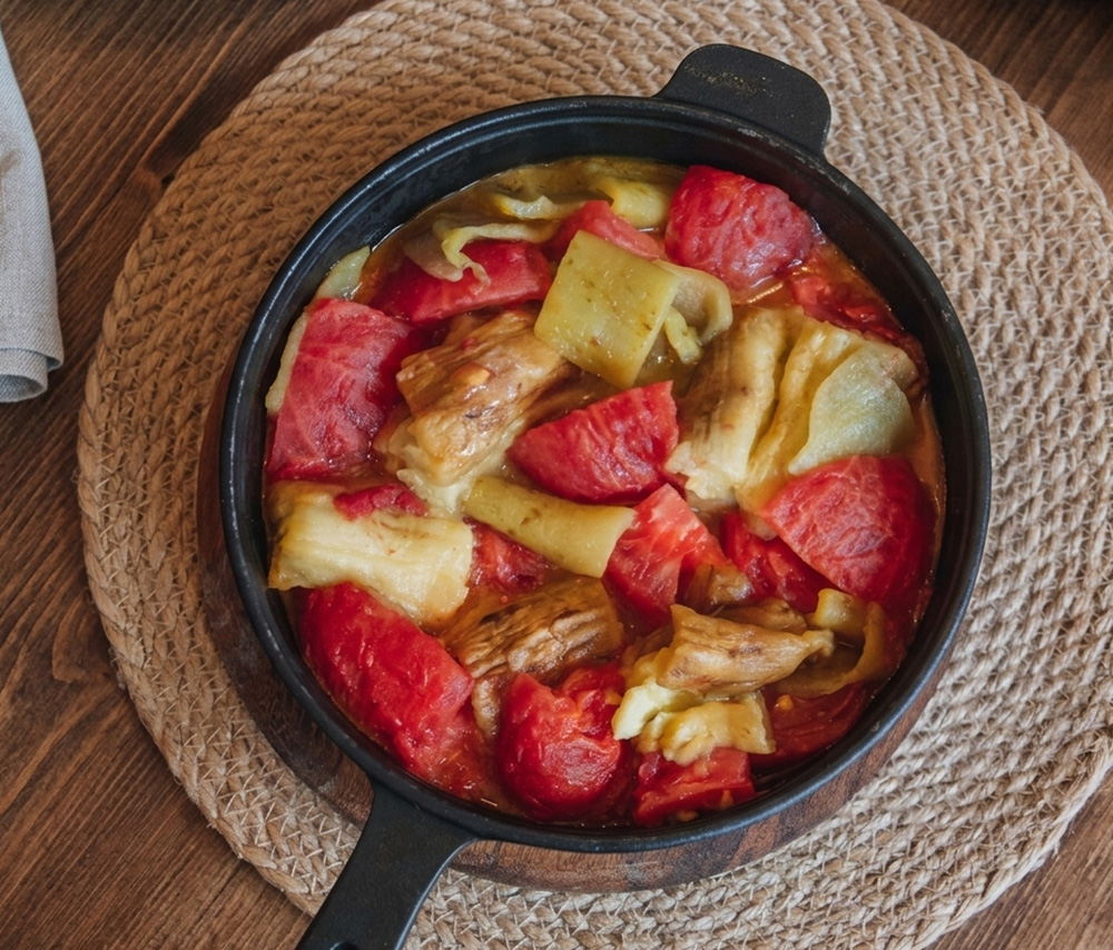 Овощи на гриле нарезанные